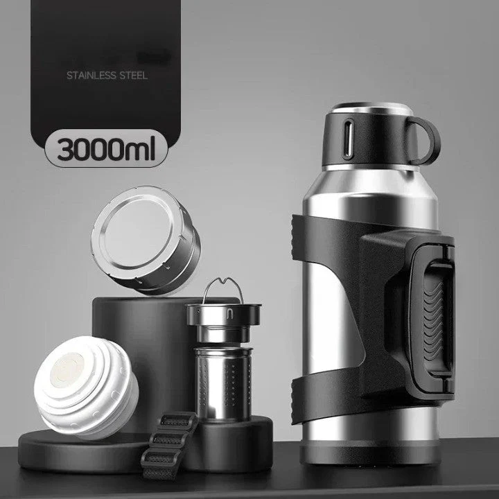 Stainless Steel Heavy Duty Travel Hiking Thermos - Image 10