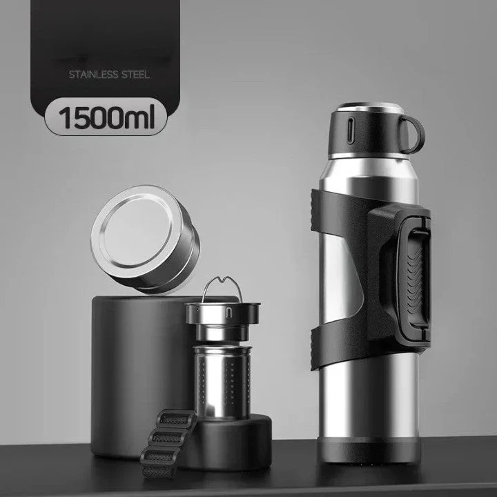 Stainless Steel Heavy Duty Travel Hiking Thermos - Image 8