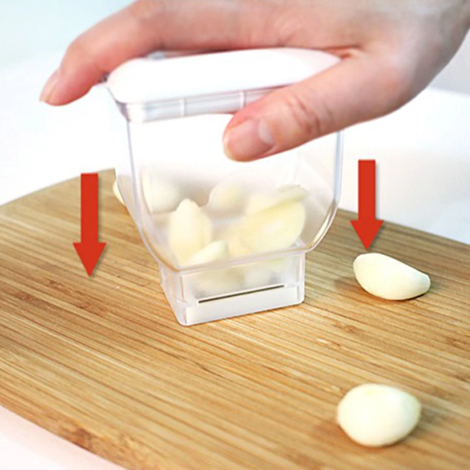 Stainless Steel Manual Garlic Slicer - Image 3