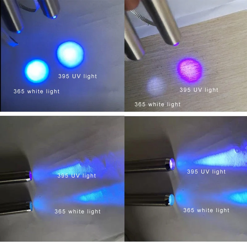 Stainless Steel Mini Pocket Torch Lamp - Image 3