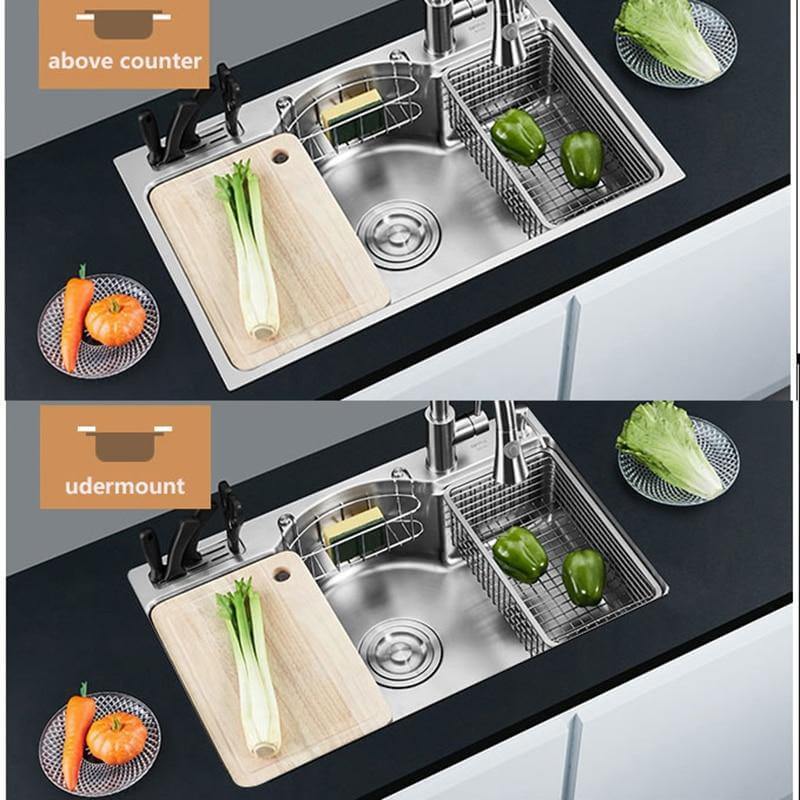 Stainless Steel Multifunctional Kitchen Sink - Image 4