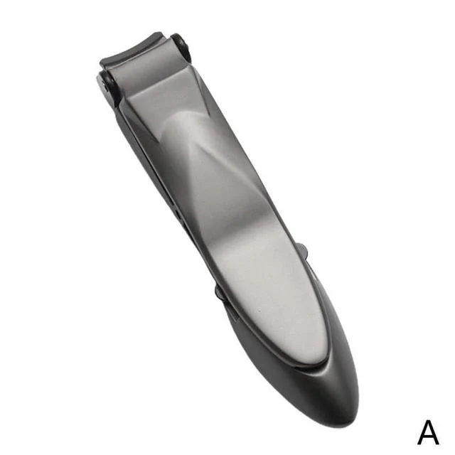 Stainless Steel Nail Cutter with Storage - Image 10