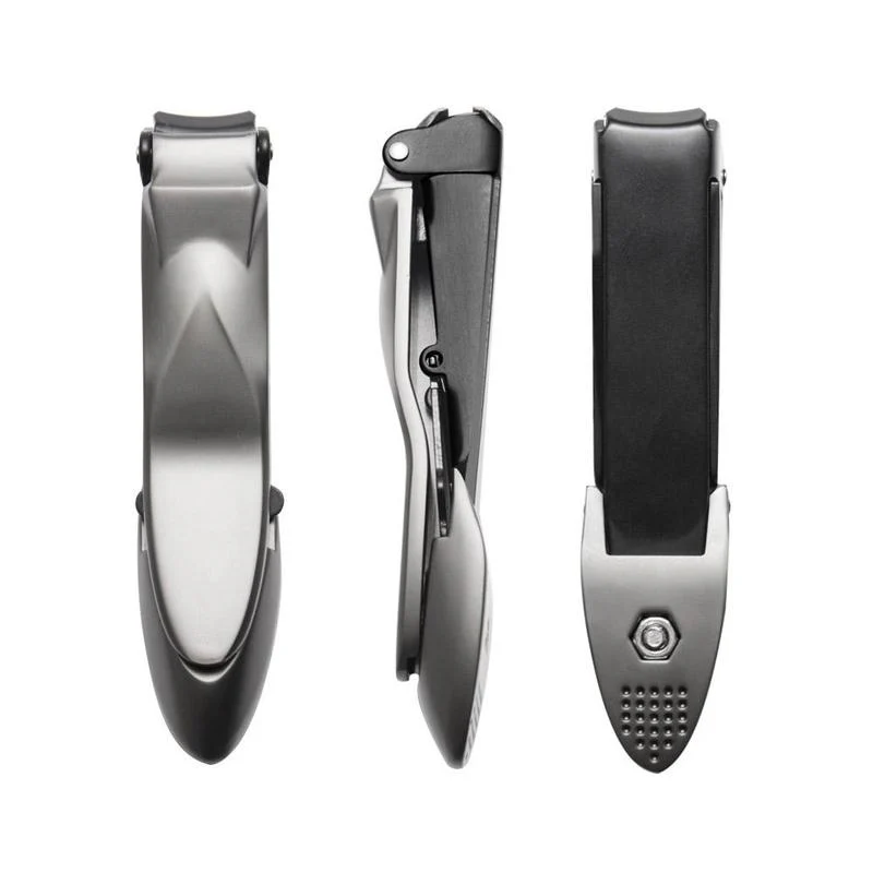 Stainless Steel Nail Cutter with Storage - Image 5