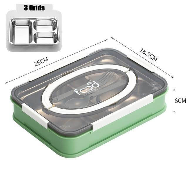 Stainless Steel Portable Lunch Box - Image 9