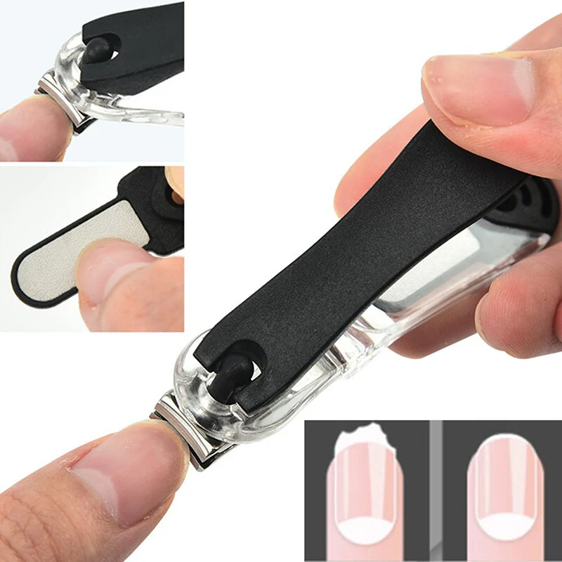 Stainless Steel Rotating Head Nail Clipper - Image 2