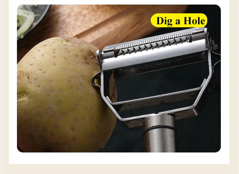Stainless Steel Simple Sharp Vegetable Peeler - Image 3