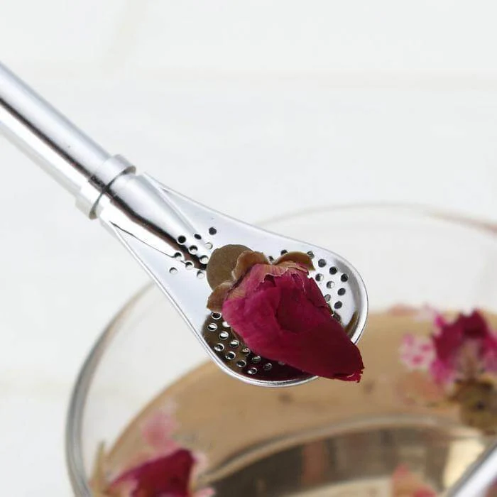 Stainless Steel Tea Straw Spoons - Image 6