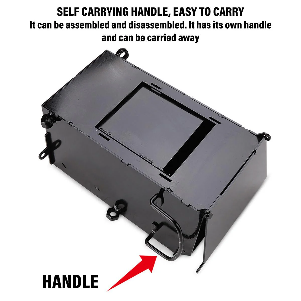 Stainless Steel Titanium Foldable Rocket Grill - Image 7