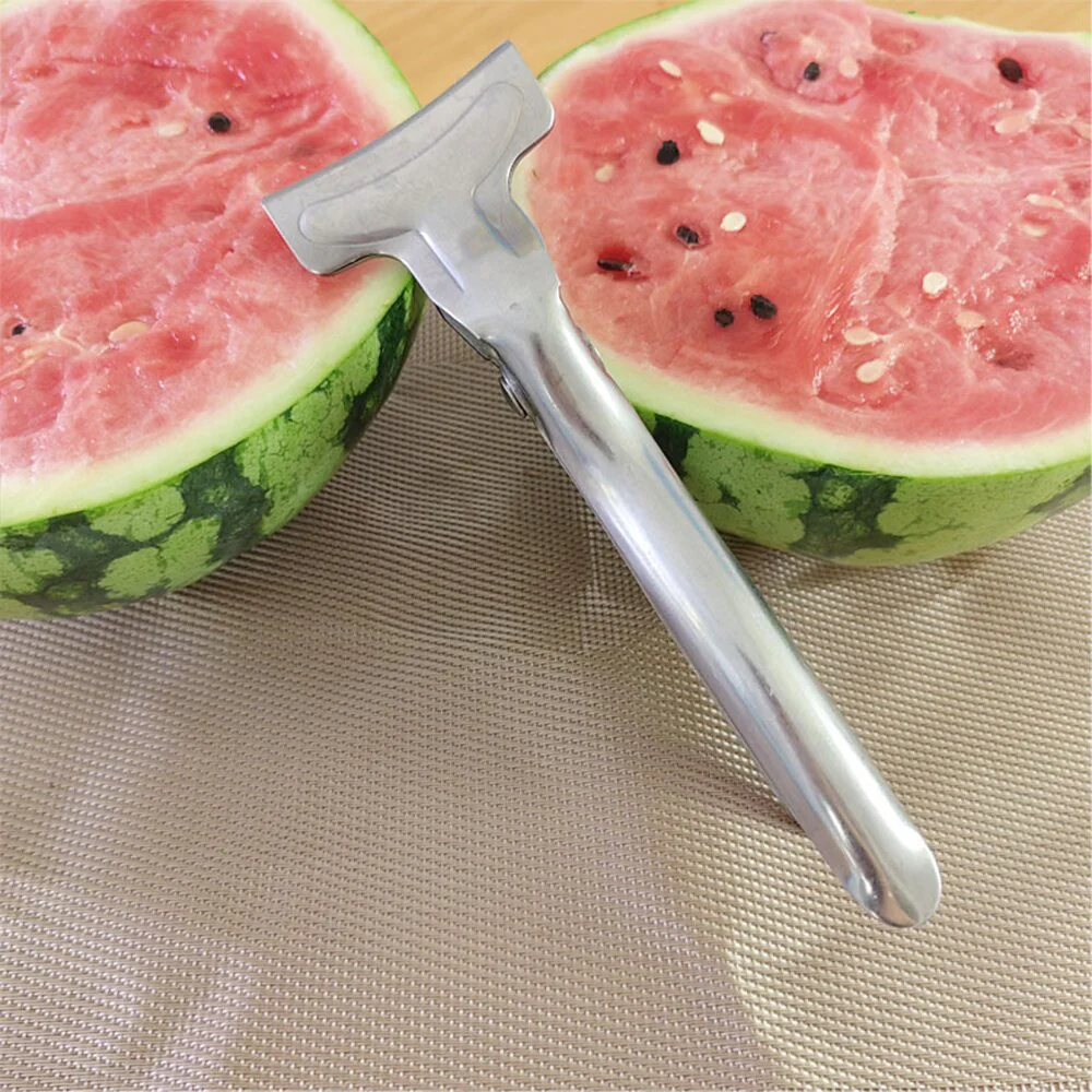 Stainless Steel Watermelon Cut in Half Tool - Image 6