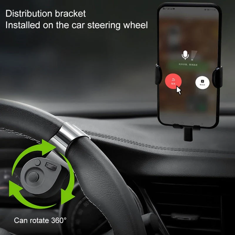Steering Wheel Mini Wireless Phone Controller - Image 2