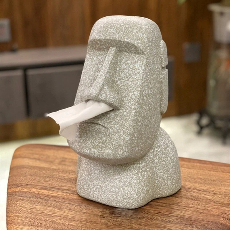 Stone Statue Tissue Box - Image 7