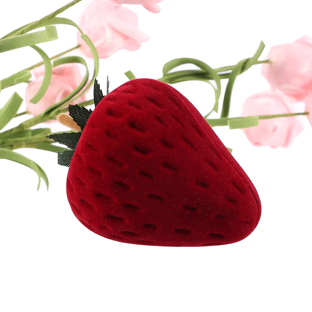Strawberry Inspired Ring Storage Box - Image 4