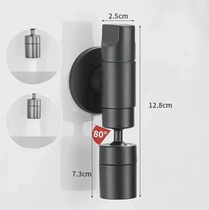 Stream Flow Rotatable Modern Faucet - Image 4
