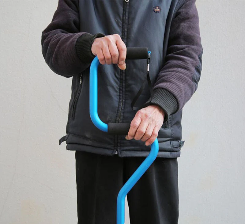Strong Stepper Adjustable Elderly Walker Cane - Image 6