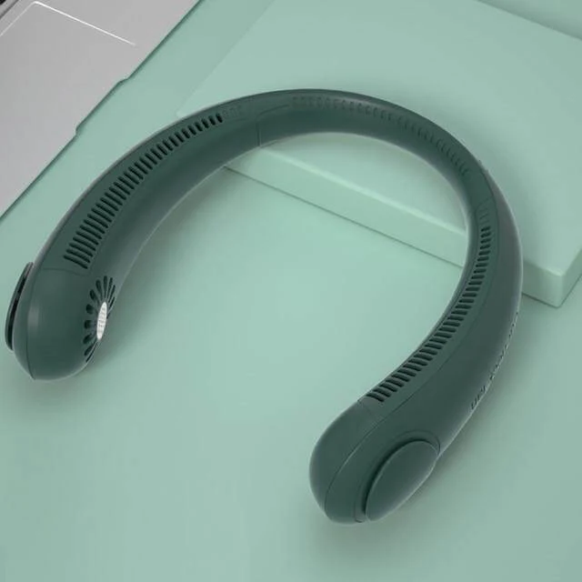 Stylish Mini Bladeless Travel Neck Fan - Image 13