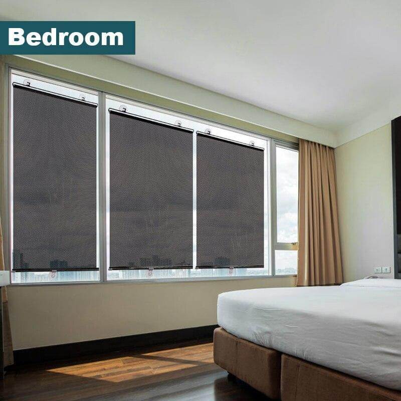 Suction Cup Sun Shading Roller Blinds - Image 3