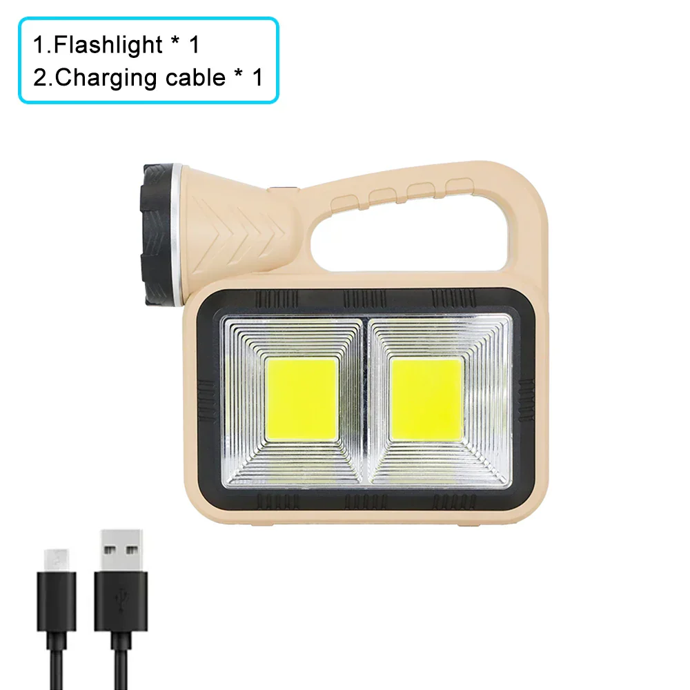 Sun Glow Solar LED Camping Flashlight - Image 8