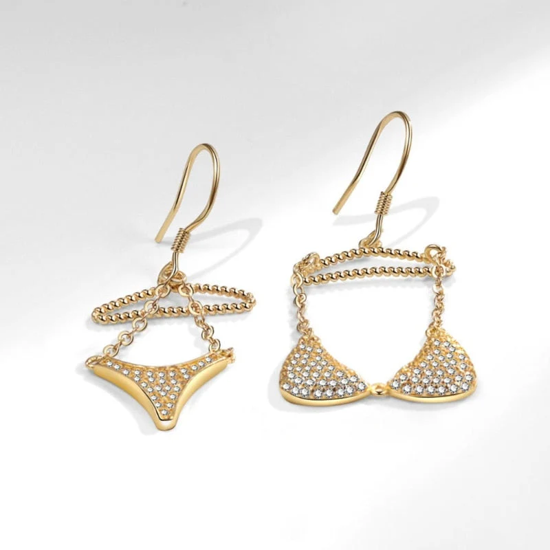 Sun Kissed Bikini Shape Earrings - Image 5