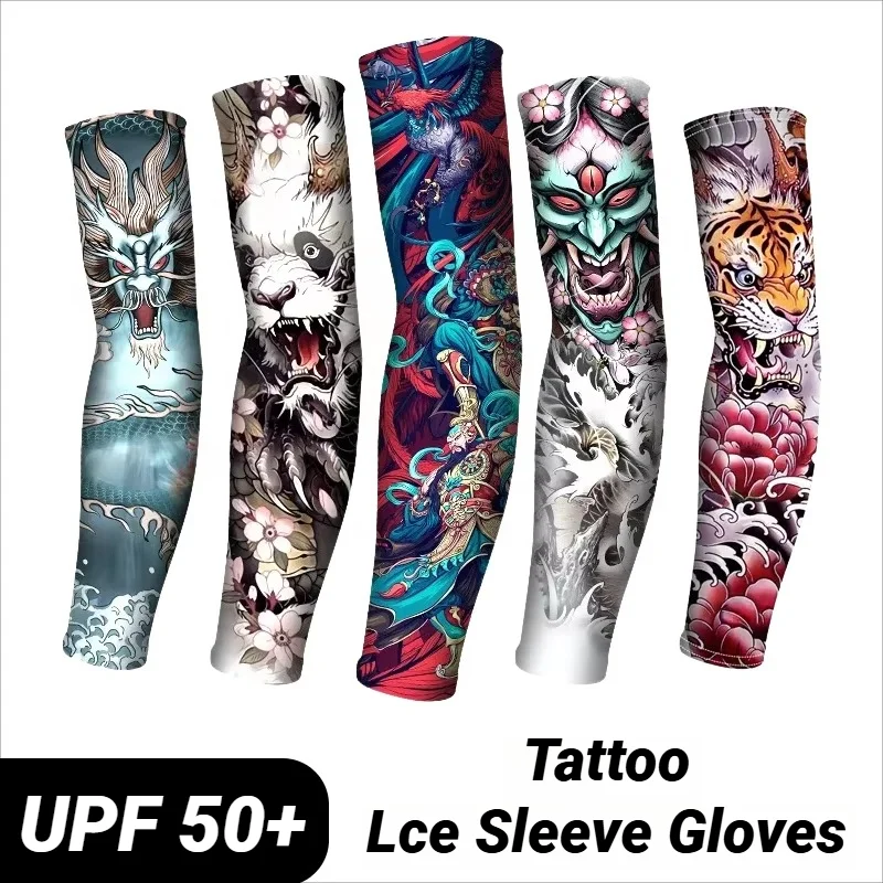 Sun Protection Long Arm Tattoo Sleeves - Image 5