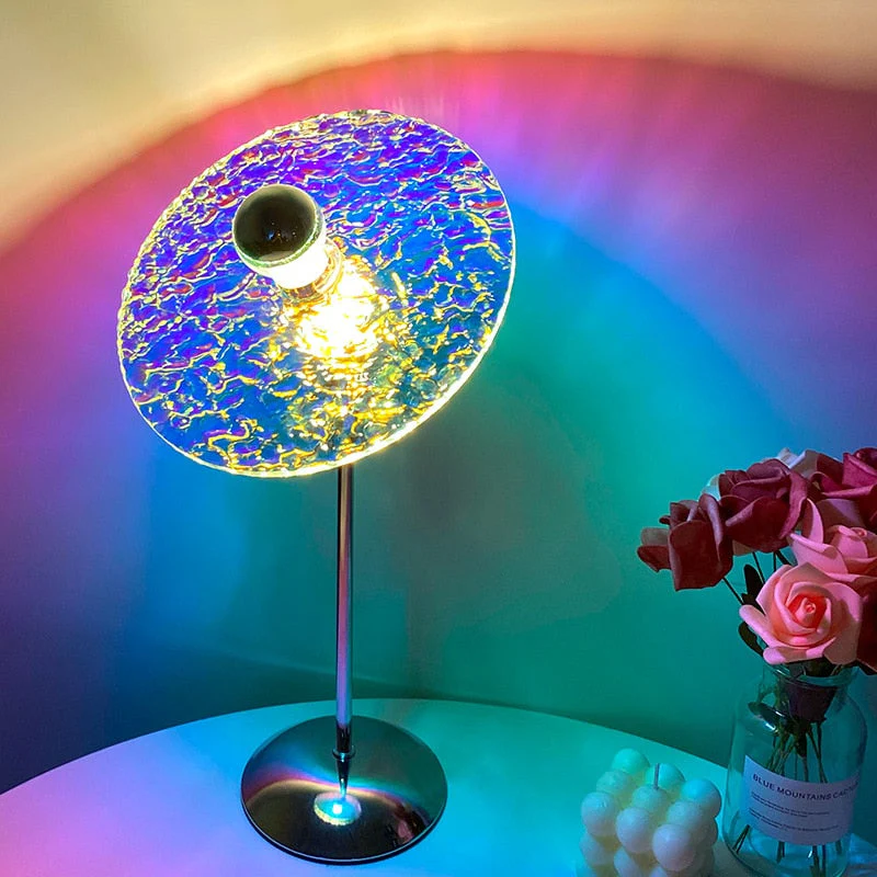 Sunset Atmosphere Rainbow Table Lamp - Image 8