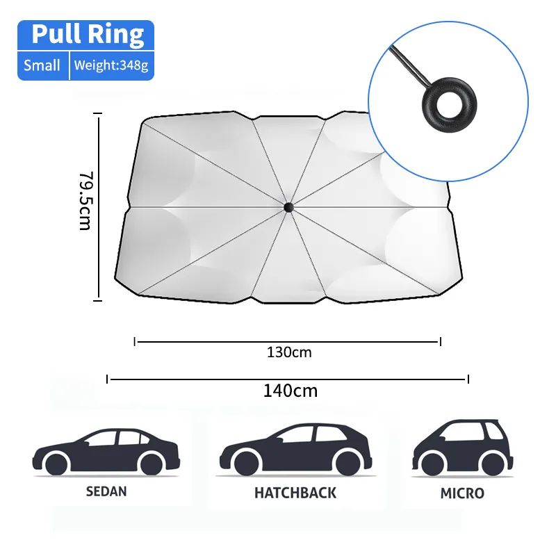 Sunshield Foldable Car Windshield Umbrella - Image 11