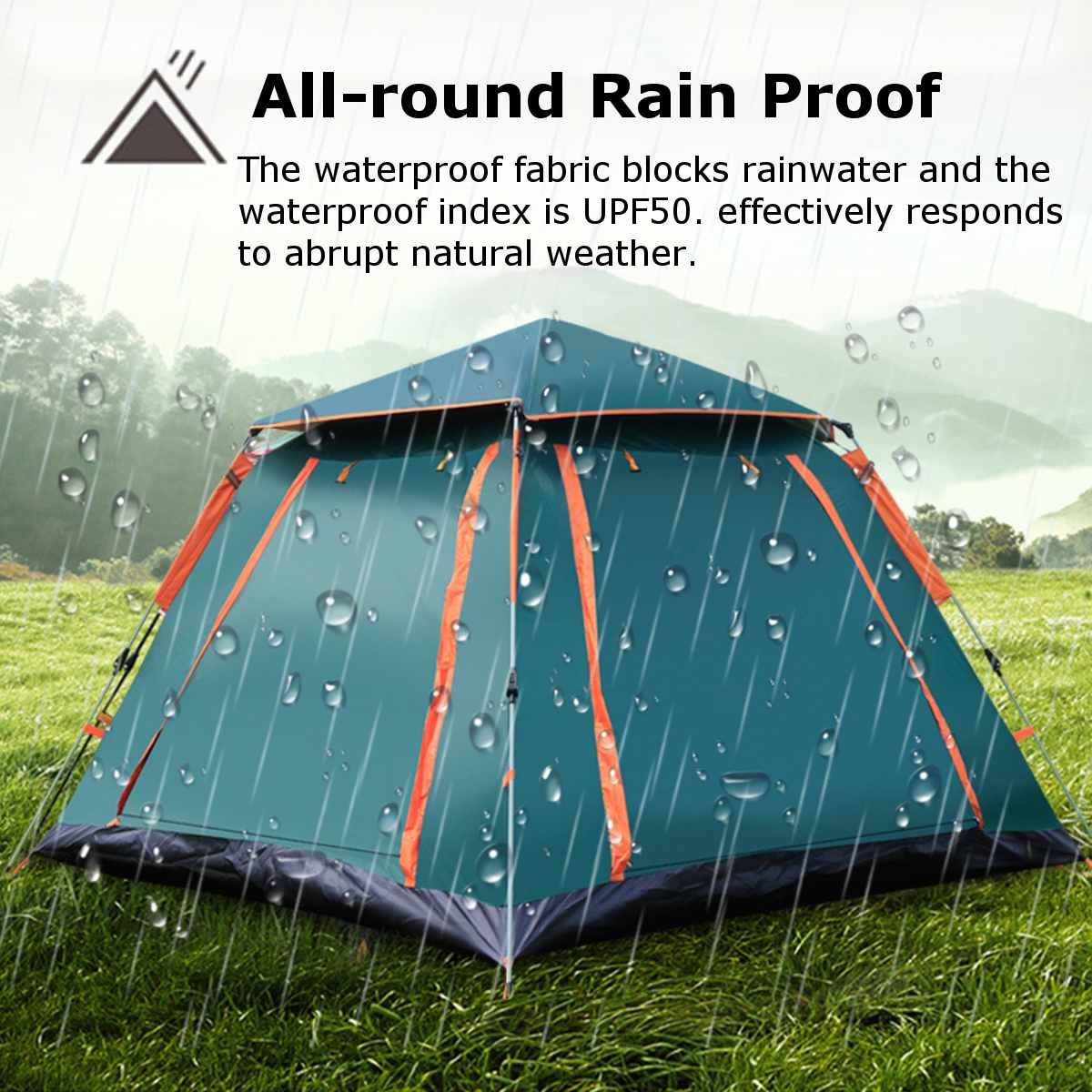 Quick Opening Large Capacity Camping Tent - Image 7