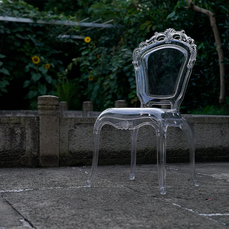 Super Durable Nordic Transparent Dining Chair - Image 3