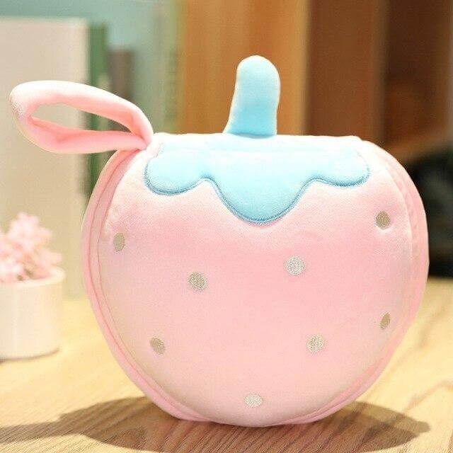Sweet Fruits Plush Sleeping Eye Mask Bag - Image 4