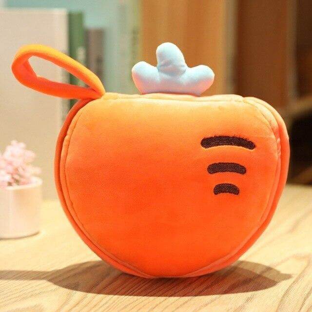 Sweet Fruits Plush Sleeping Eye Mask Bag - Image 5