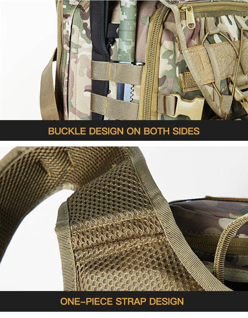 Tactical Lightweight Military Style Camping Backpack - Image 8