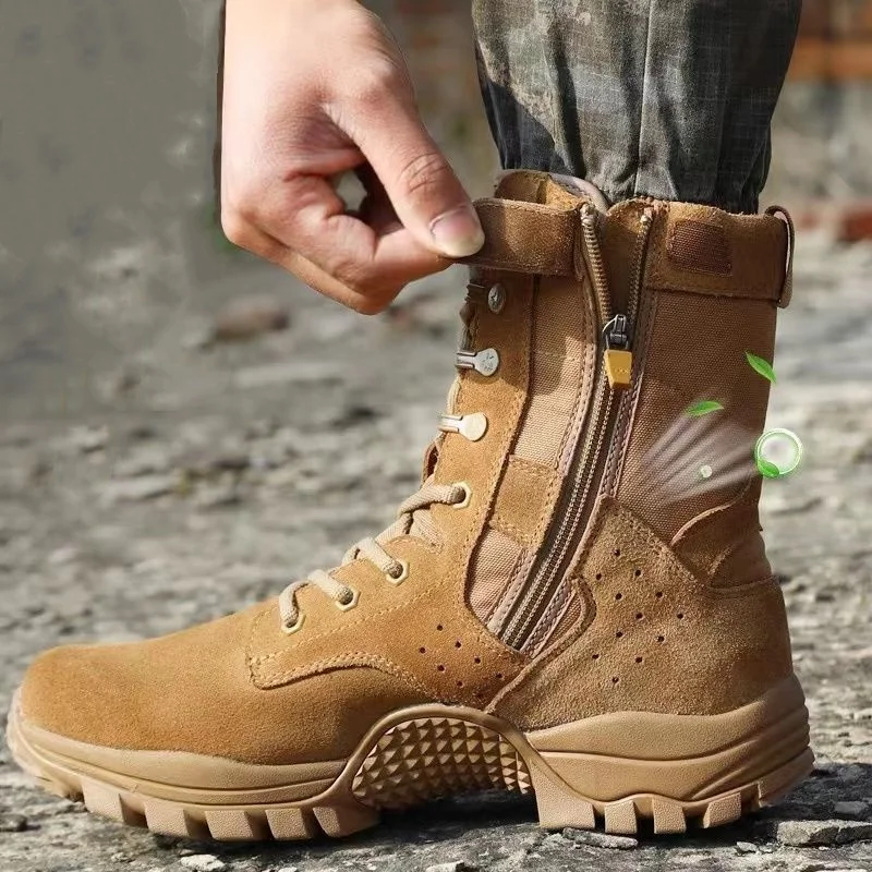 Tactical Urban Nomad Lightweight Zipper Hiking Boots - Image 3