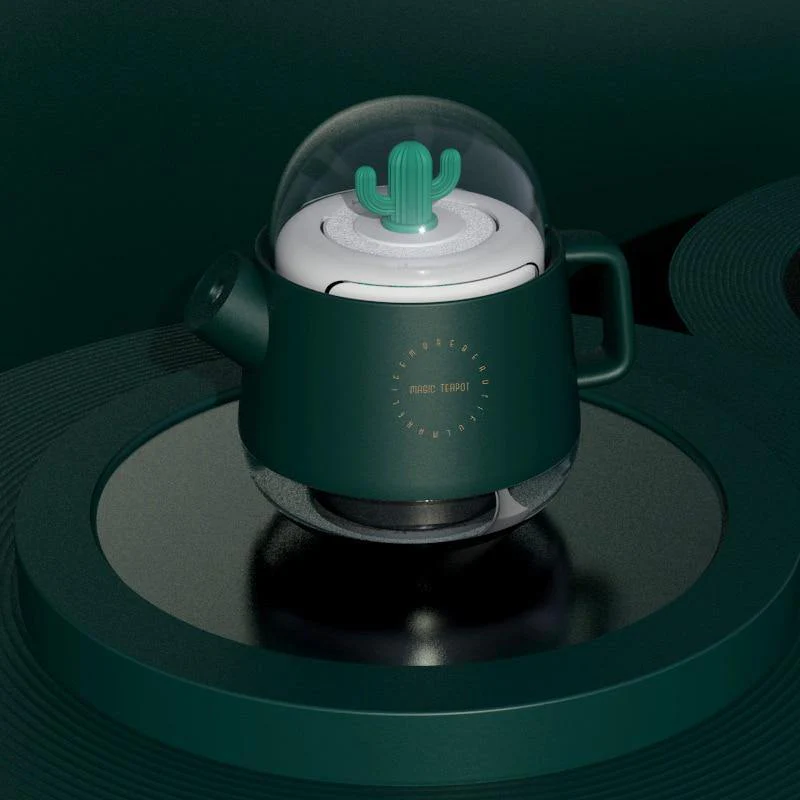 Teapot USB Colorful Air Humidifier Night Light - Image 18