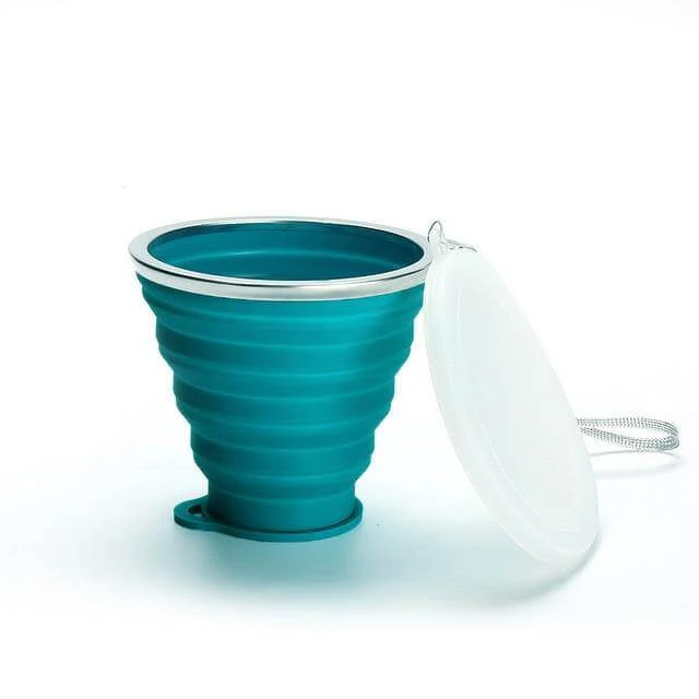 Foldable Easy Silicone Travel Mug - Image 7