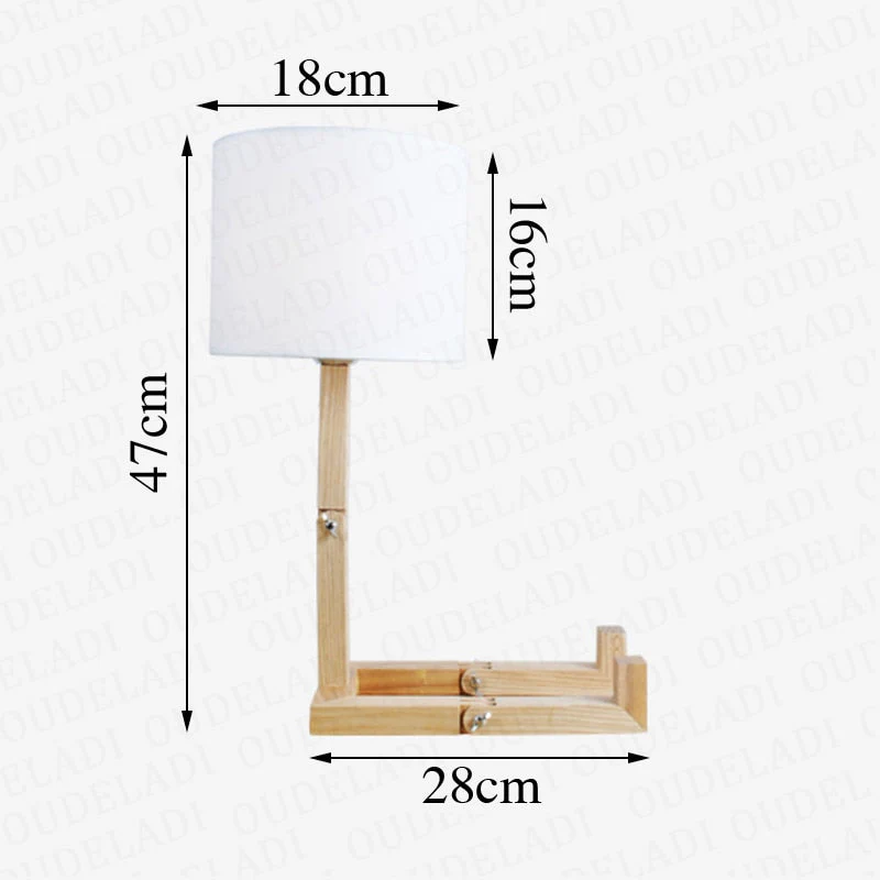 Thinker Wooden Robot Modern Night Lamp - Image 5