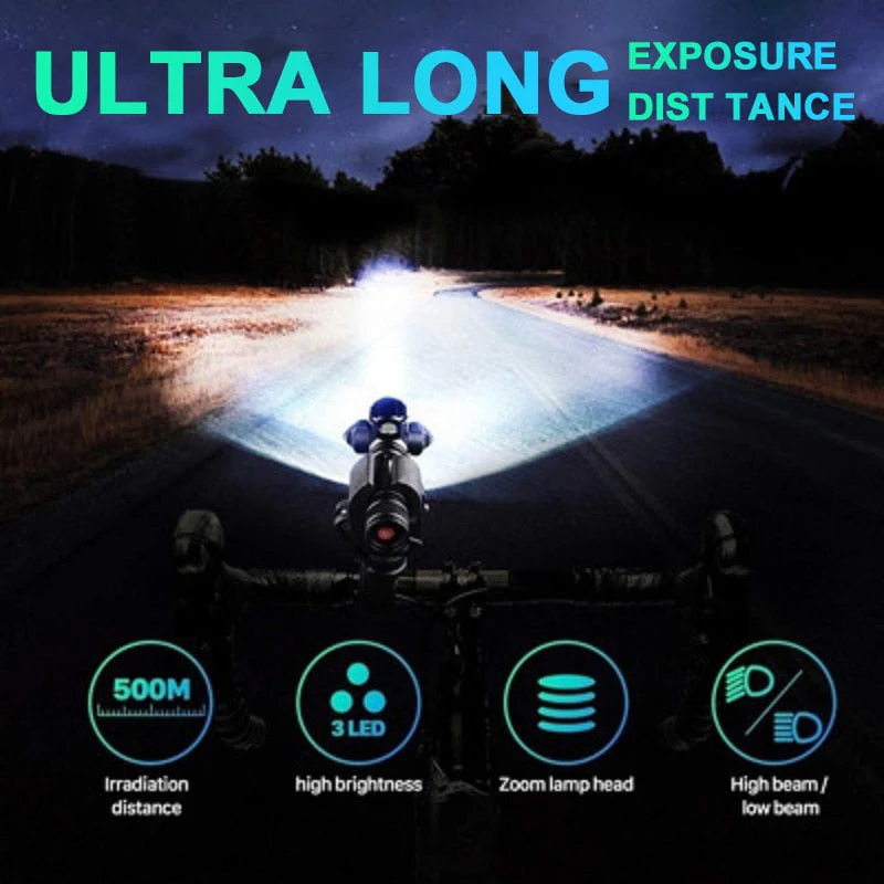 Three Head Rechargeable Rotatable Flashlight - Image 5