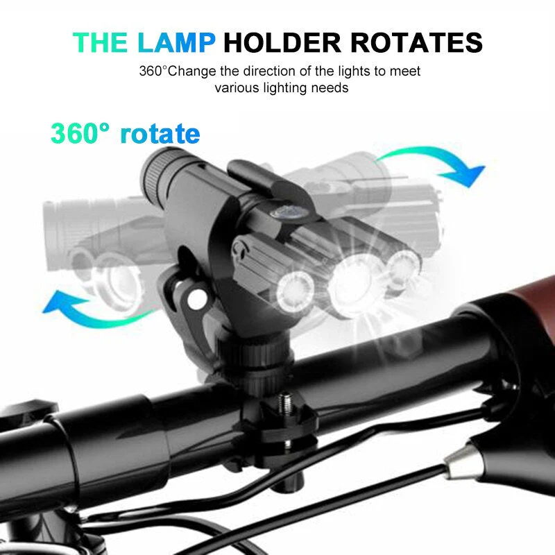 Three Head Rechargeable Rotatable Flashlight - Image 7