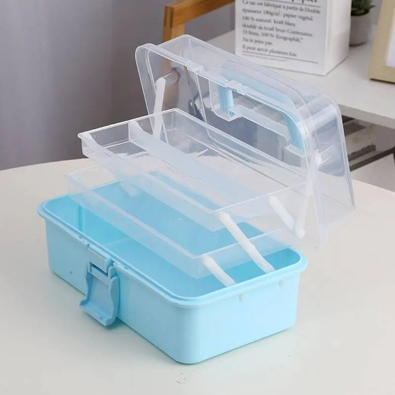 Three Layer Multi-Use DIY Craft Storage Box - Image 2
