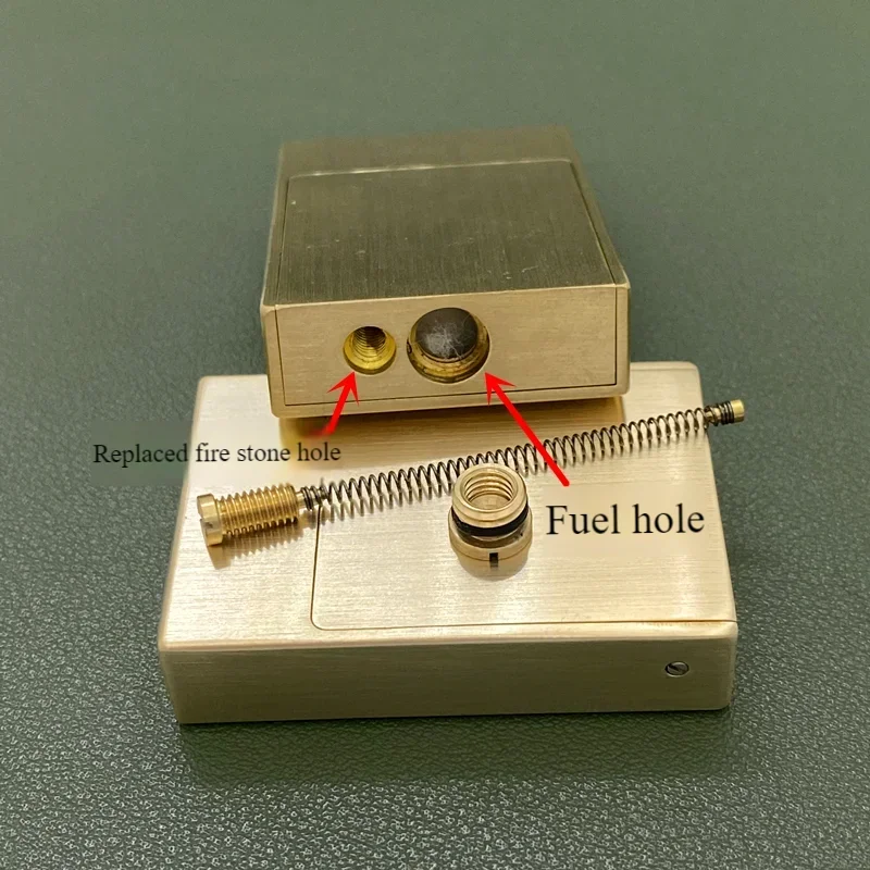 Timeless Brass Matchbox Handmade Kerosene Lighter - Image 5