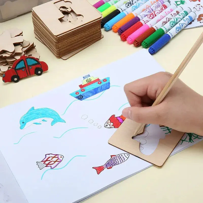 Tiny Artist Montessori Educational Kids Drawing Set - Image 7