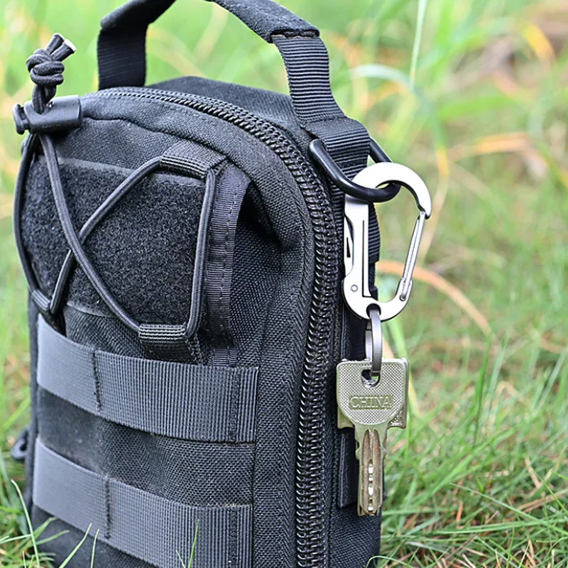 Titanium Alloy EDC Multi-Tool Keychain Knife - Image 5