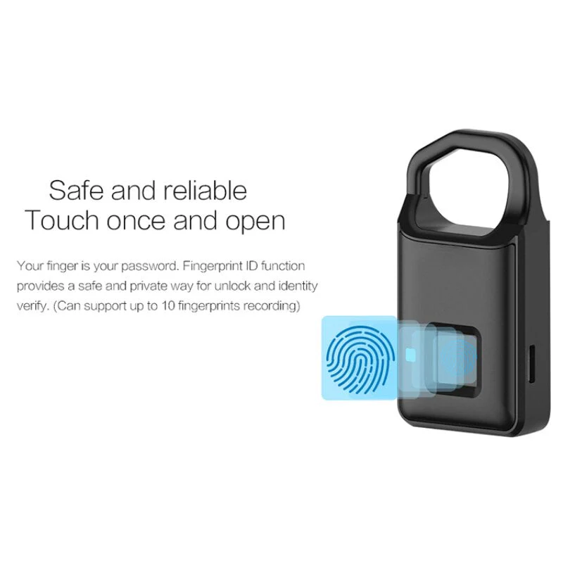 Touch Guard Smart Fingerprint Waterproof Secure Lock - Image 5