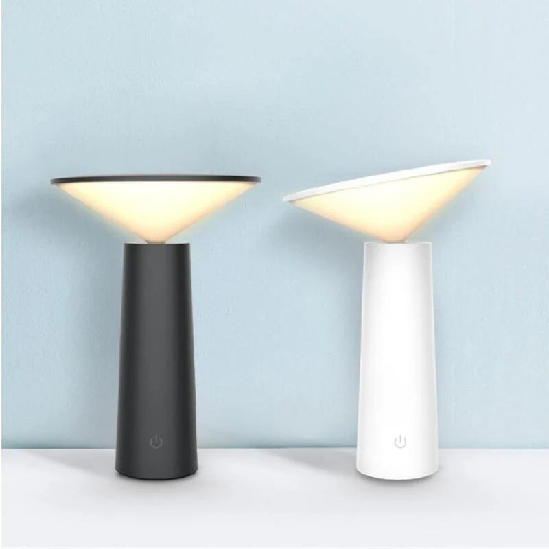 Touch Switch Chargeable 3 Modes LED Dimmable Desk Reading Lamp - Image 9