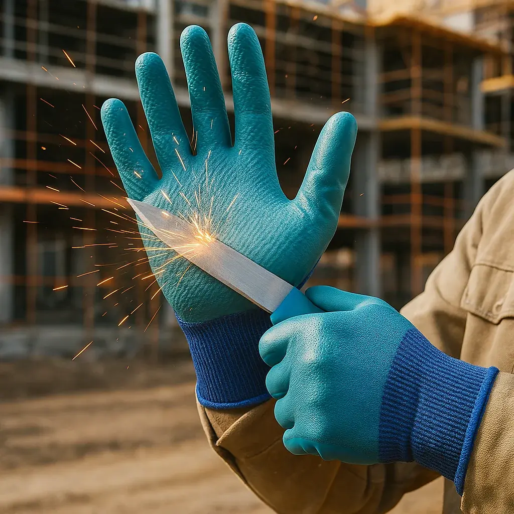 Tough Task Cut Resistant Industrial Work Gloves - Image 2