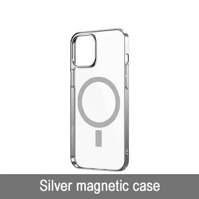 Transparent Magnetic Charger Case for iPhone 12 - Image 6