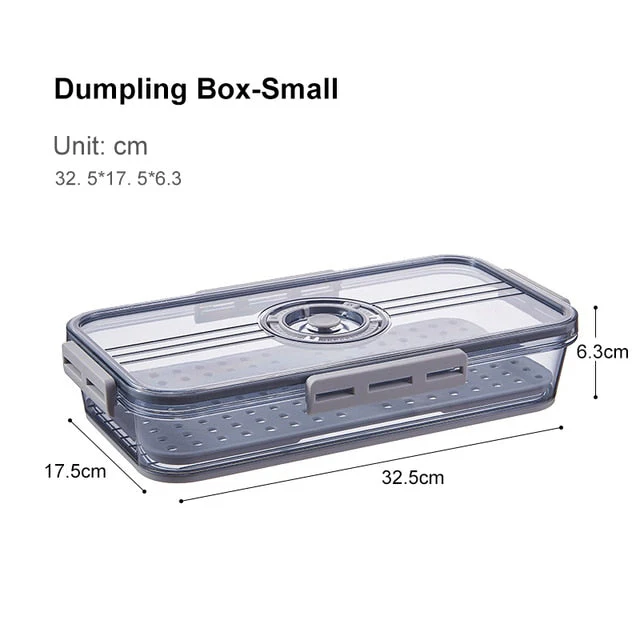 Transparent Refrigerator Thick Storage Organizer Box - Image 10