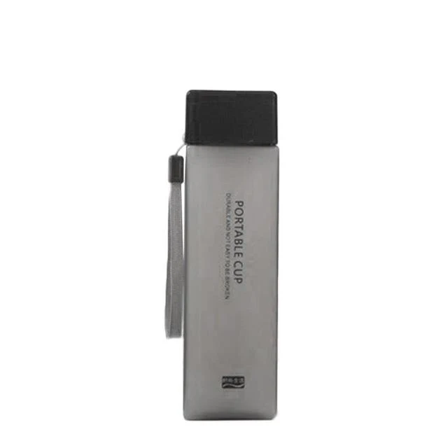 Transparent Square Classy Water Bottle Thermos - Image 11