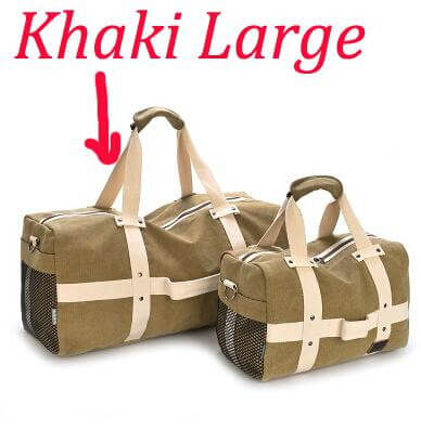 Travel Duffle Canvas Travel Handbags For Travellers - Image 17