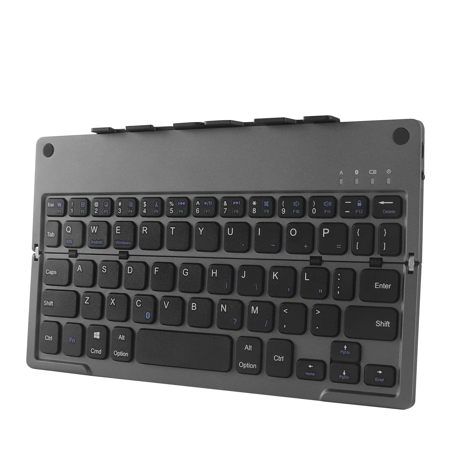 Travel-Friendly Foldable Wireless Keyboard Phone Holder - Image 7