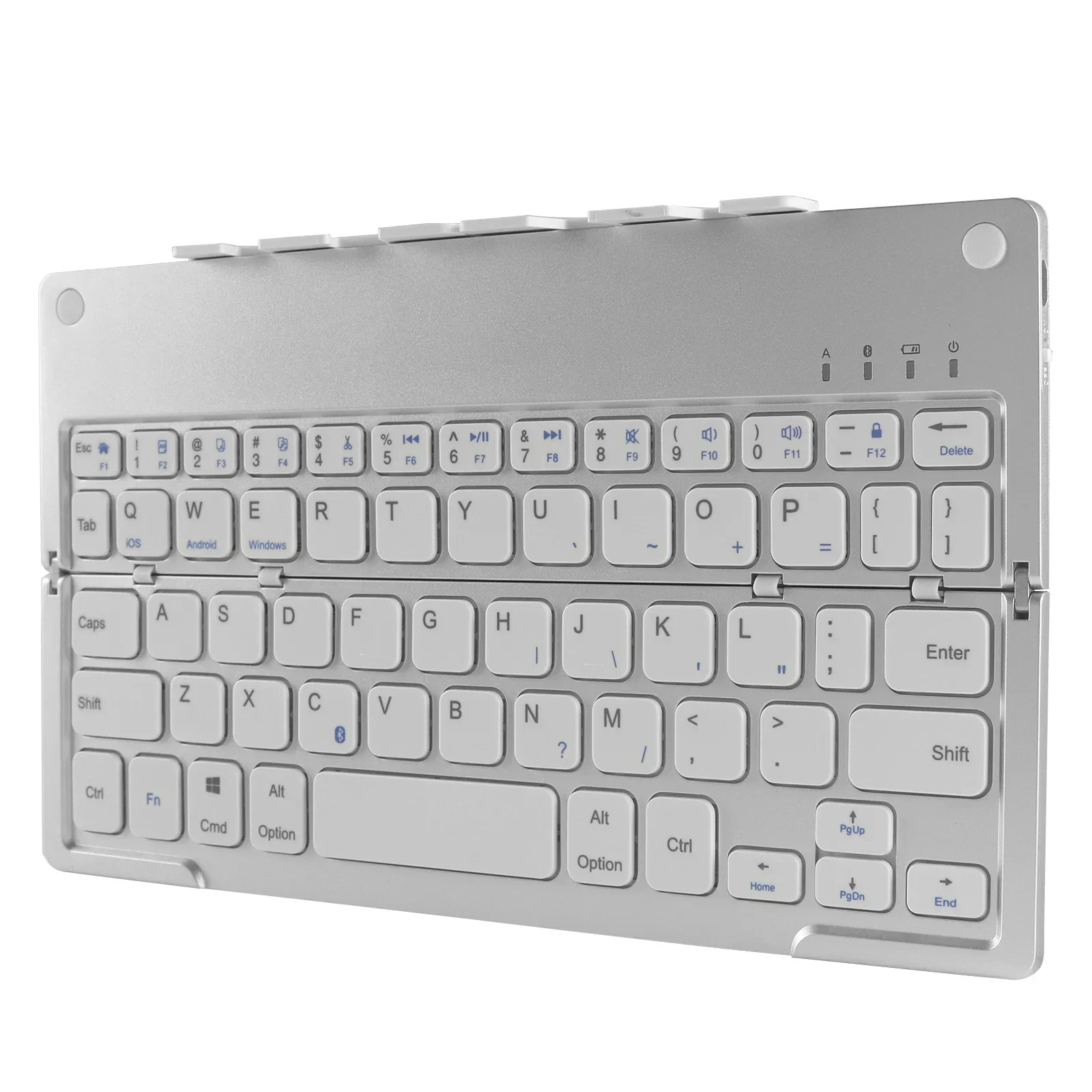 Travel-Friendly Foldable Wireless Keyboard Phone Holder - Image 8