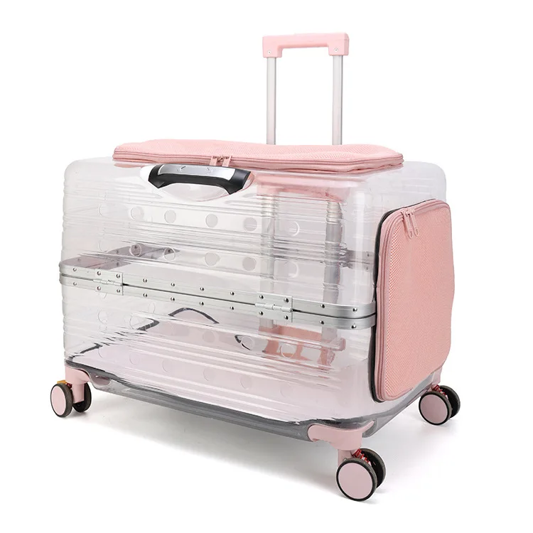 Travel-Friendly Hop Nest Pet Carrier Suitcase - Image 6